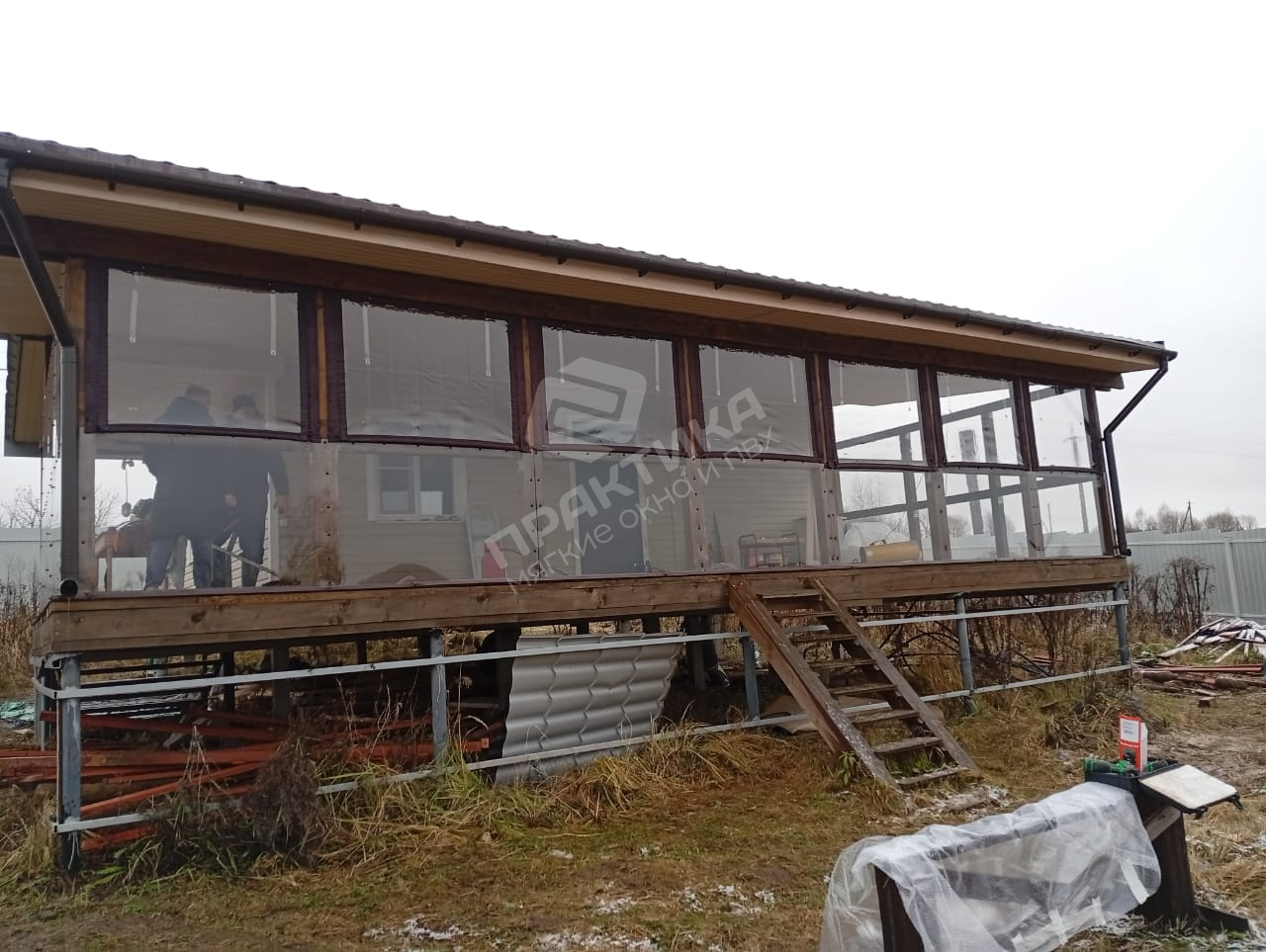 Веранда в д. Кривцово