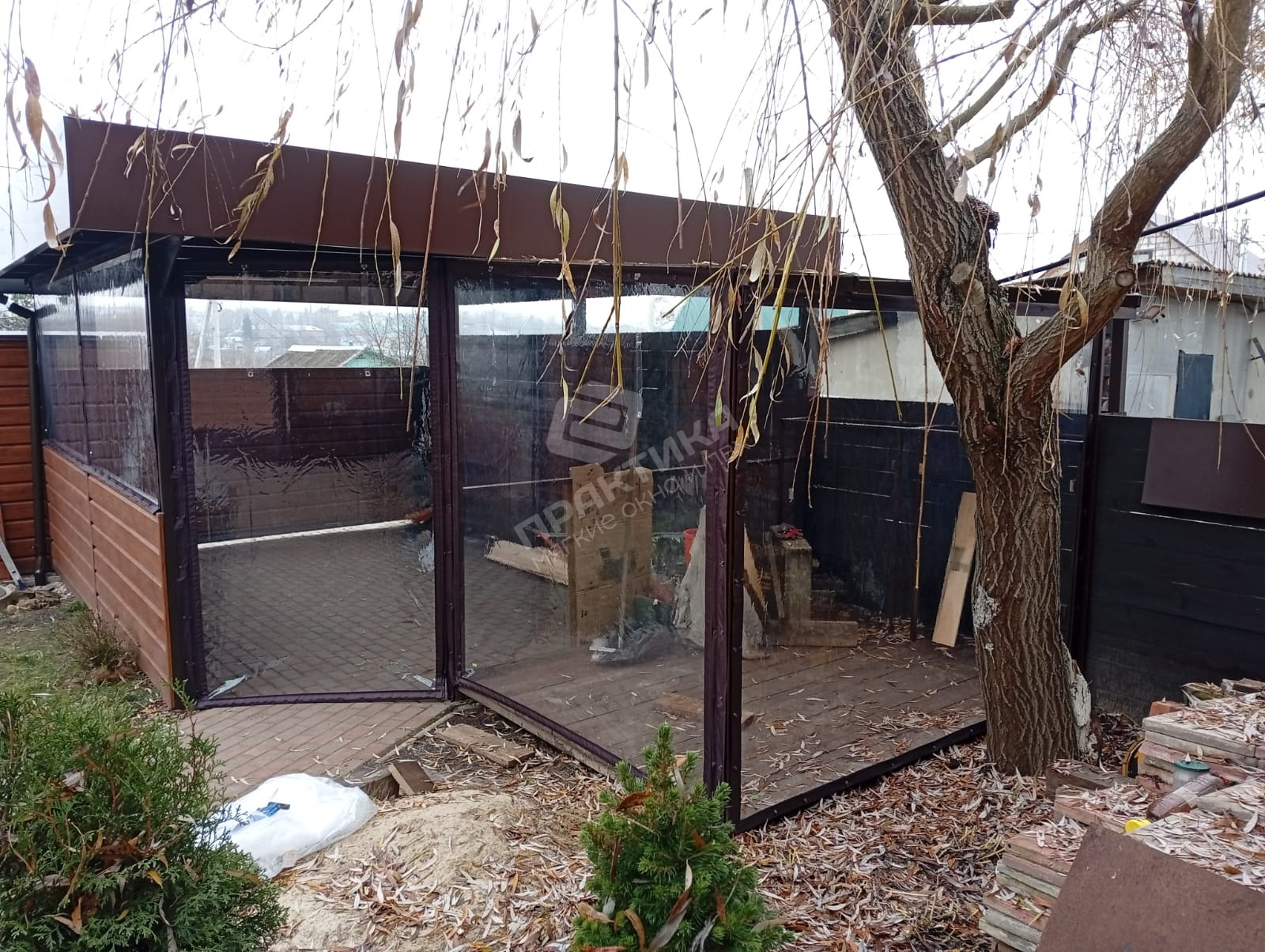 Зона барбекю в г. Ясногорск 1