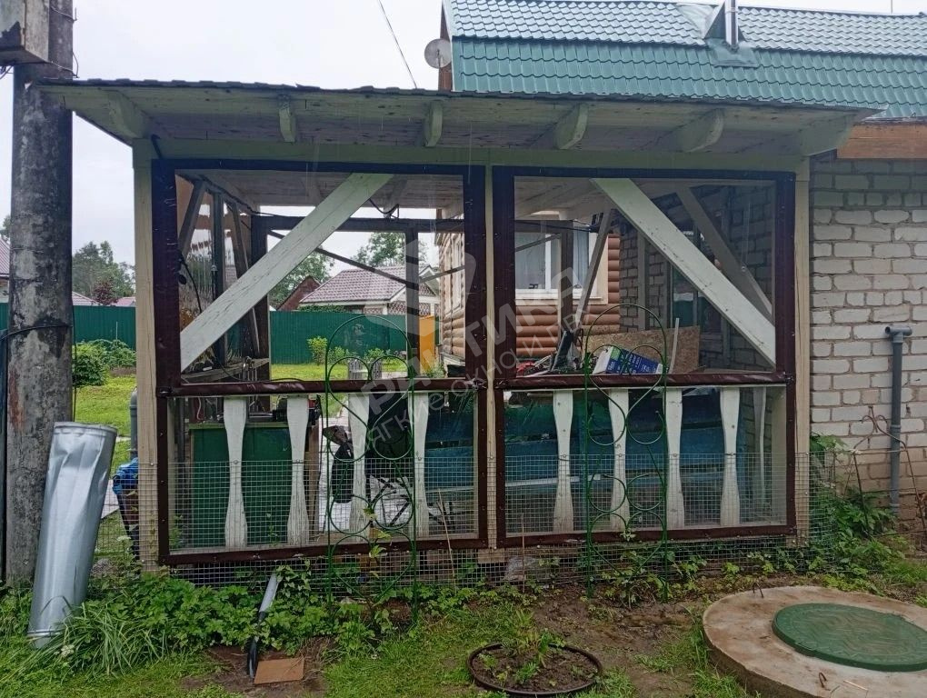 Веранда в КП Ручеек Наро-Фоминский район1
