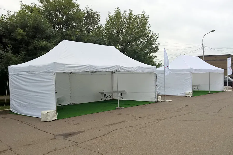 Компания Практика предлагает выездную аренду шатров