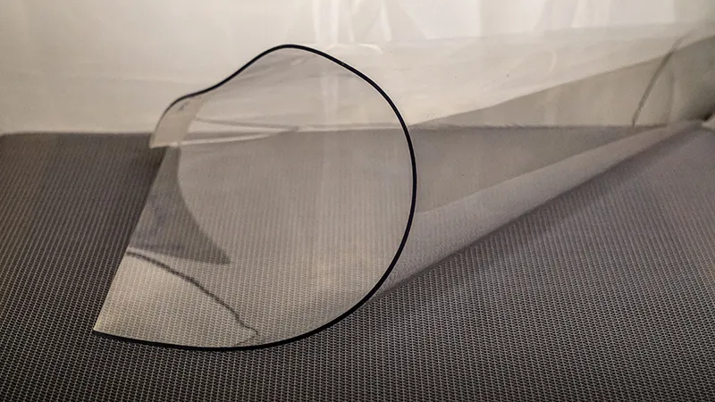 Прозрачная плёнка ПВХ 2000 мкм