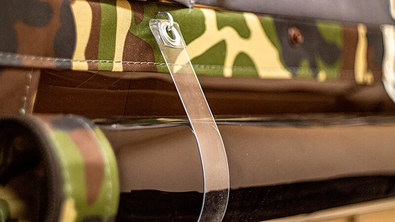 ПВХ ремень с люверсом