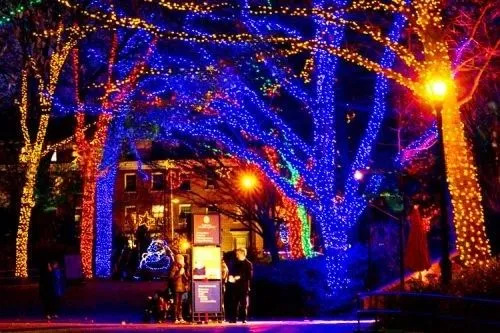 Гирлянда нить уличная 10м. 100 тепло-белых диодов, с мерцанием